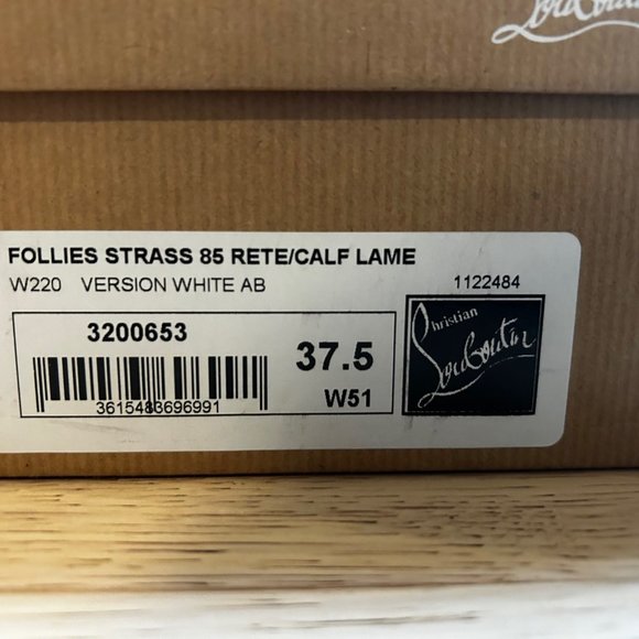 Christian Louboutin - Follies Strass 85 mm Pumps - Picture 6 of 7